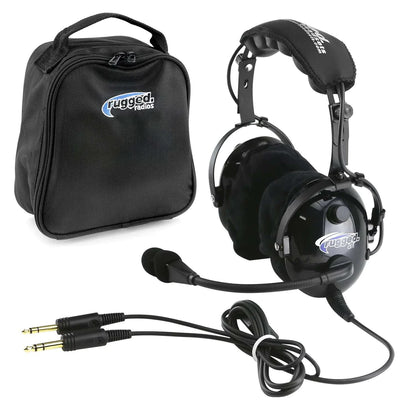 Rugged Air - RA900 General Aviation Instructor Pilot Headset with PTT