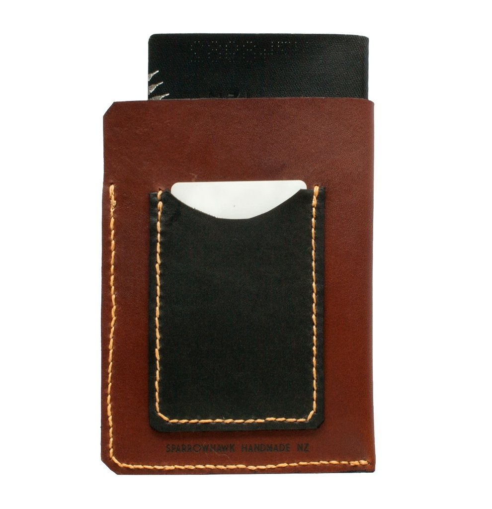Sparrowhawk Passport Wallet - Aniline-Sparrowhawk-Downunder Pilot Shop Australia